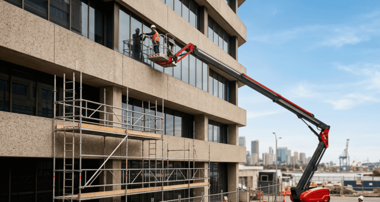 Cherry Picker Hire vs Scaffolding